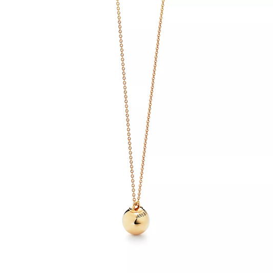 [⭐Veyra Jewels]BALL PENDANT 12.75MM NECKLACE
