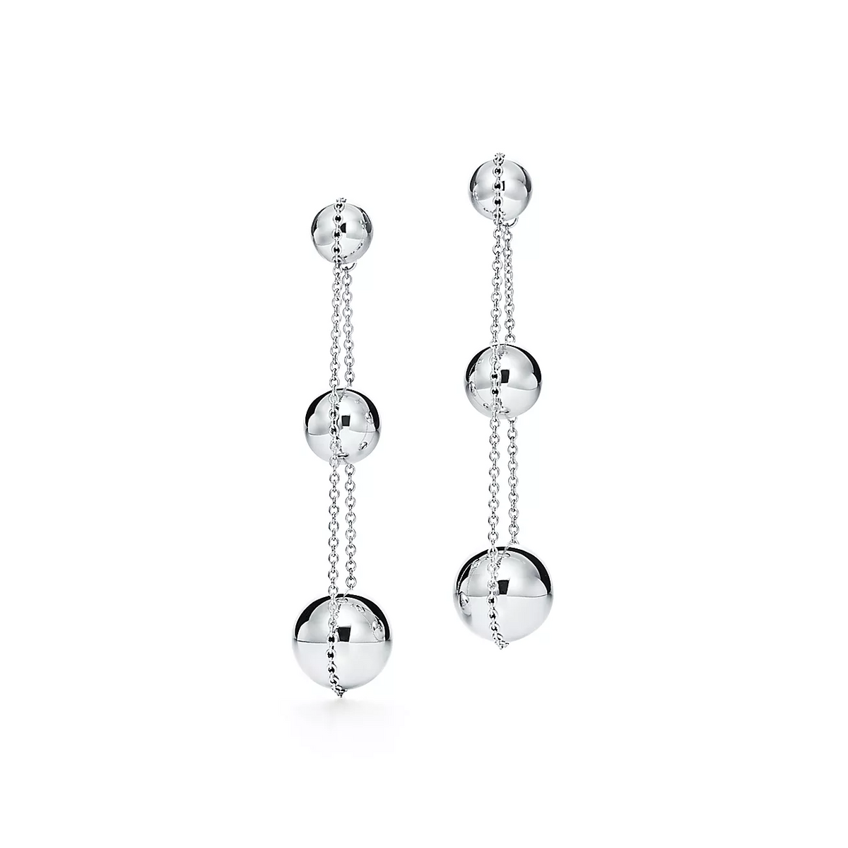 [⭐Veyra Jewels]TRIPLE DROP SILVER EARRINGS