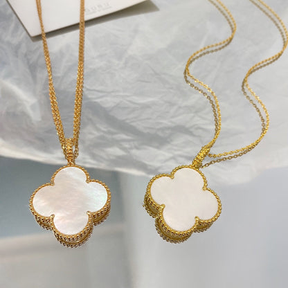 [⭐Veyra]CLOVER 25MM MOP LARGE PENDANT NECKLACE