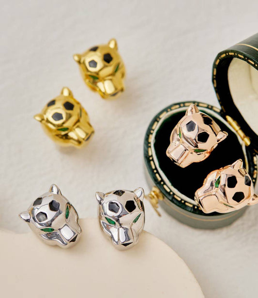 [⭐Veyra]CHRRTAH-PRINT STUD EARRINGS, THREE COLORS