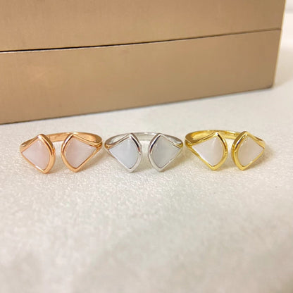 [⭐Veyra]DOUBLE SKIRT PATTERN OPEN RING