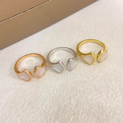 [⭐Veyra]DOUBLE SKIRT PATTERN OPEN RING