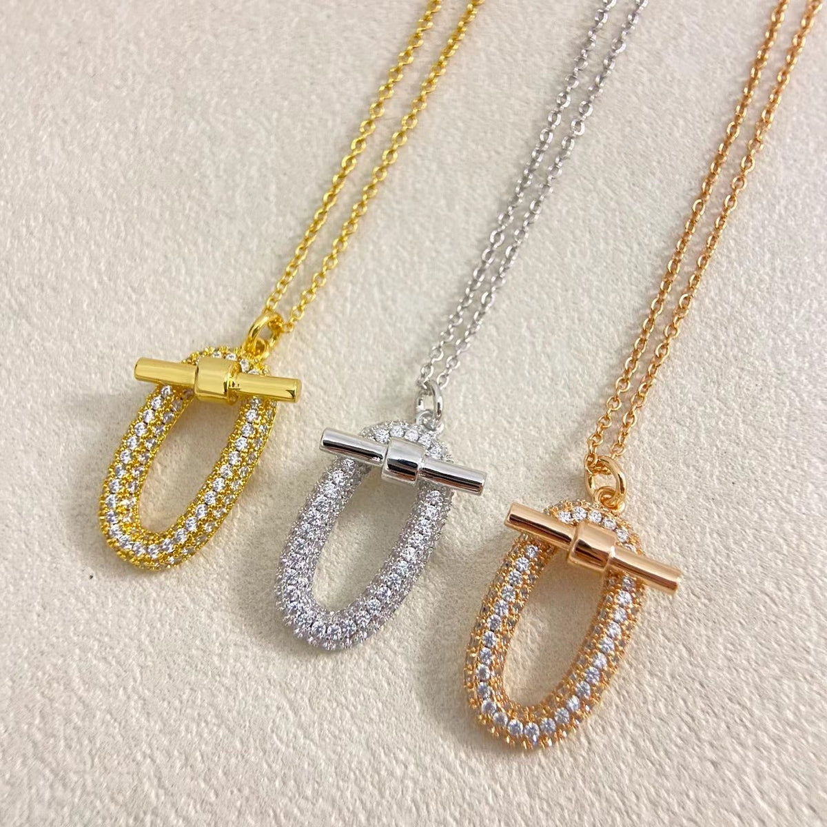 [⭐Veyra]HM DIAMOND NECKLACE