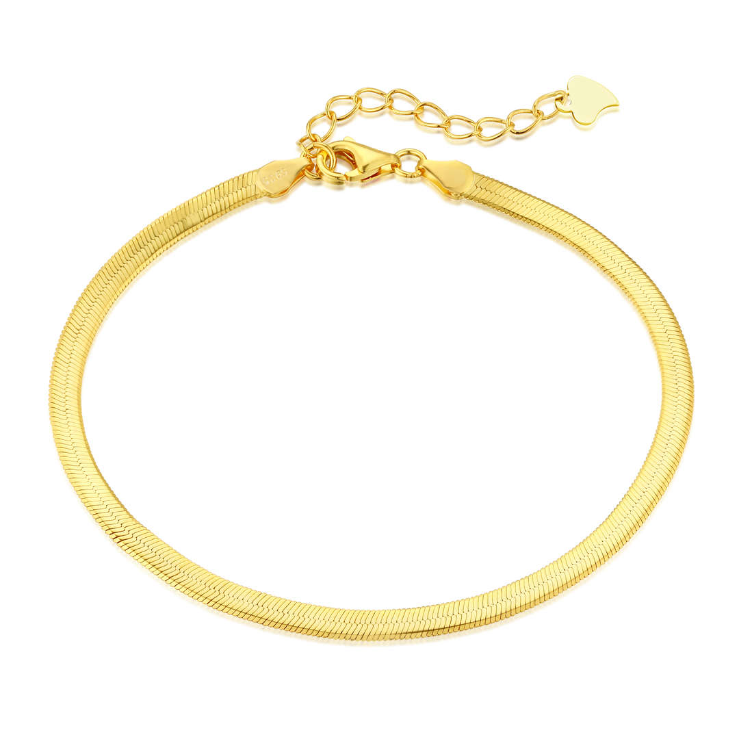 [⭐Lucky Jewelry]Flat Snake Bone Chain Blade Necklace