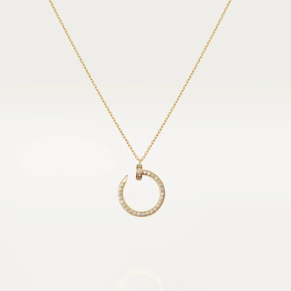 [⭐Veyra]JUSTE NECKLACE GOLD DIAMONDS