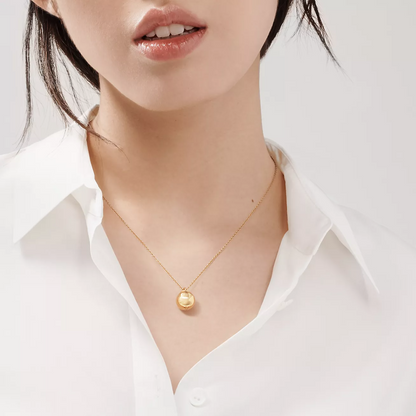 [⭐Veyra Jewels]BALL PENDANT 12.75MM NECKLACE