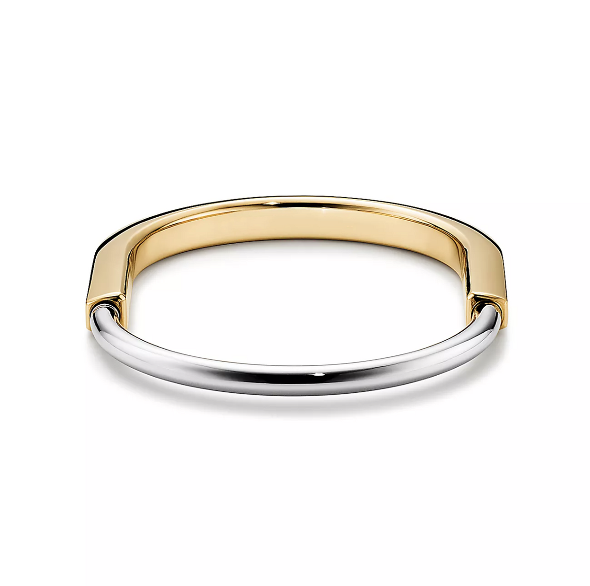 [⭐Veyra Jewels]LOCK BRACELET YELLOW AND WHITE GOLD