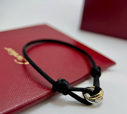 [⭐Veyra]THREE-RING SELF-ADJUSTING CORD BRACELET