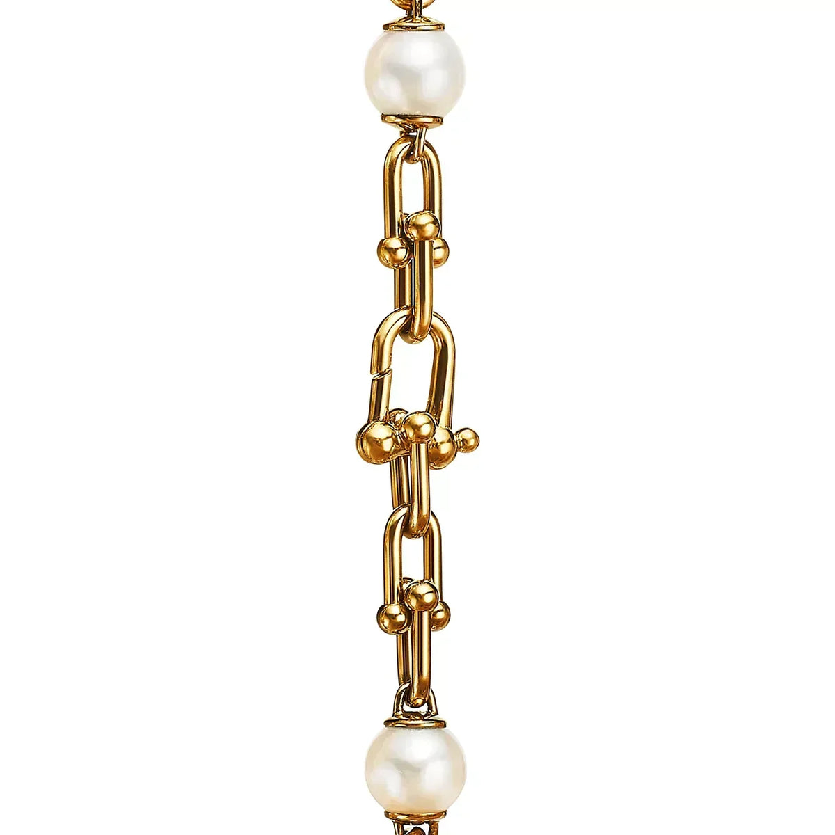 [⭐Veyra Jewels]LINK BRACELET GOLD WITH FRESHWATER PEARLS
