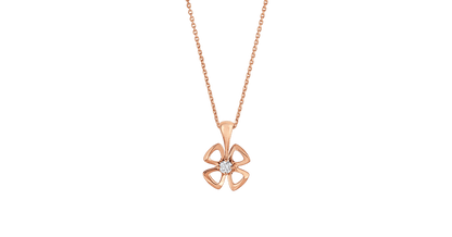 [⭐Veyra]FIOREVER NECKLACE DIAMOND CENTER