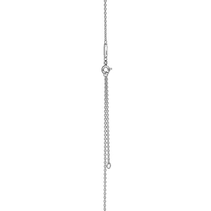 [⭐Veyra Jewels]KNOT PENDANT SILVER DIAMOND NECKLACE