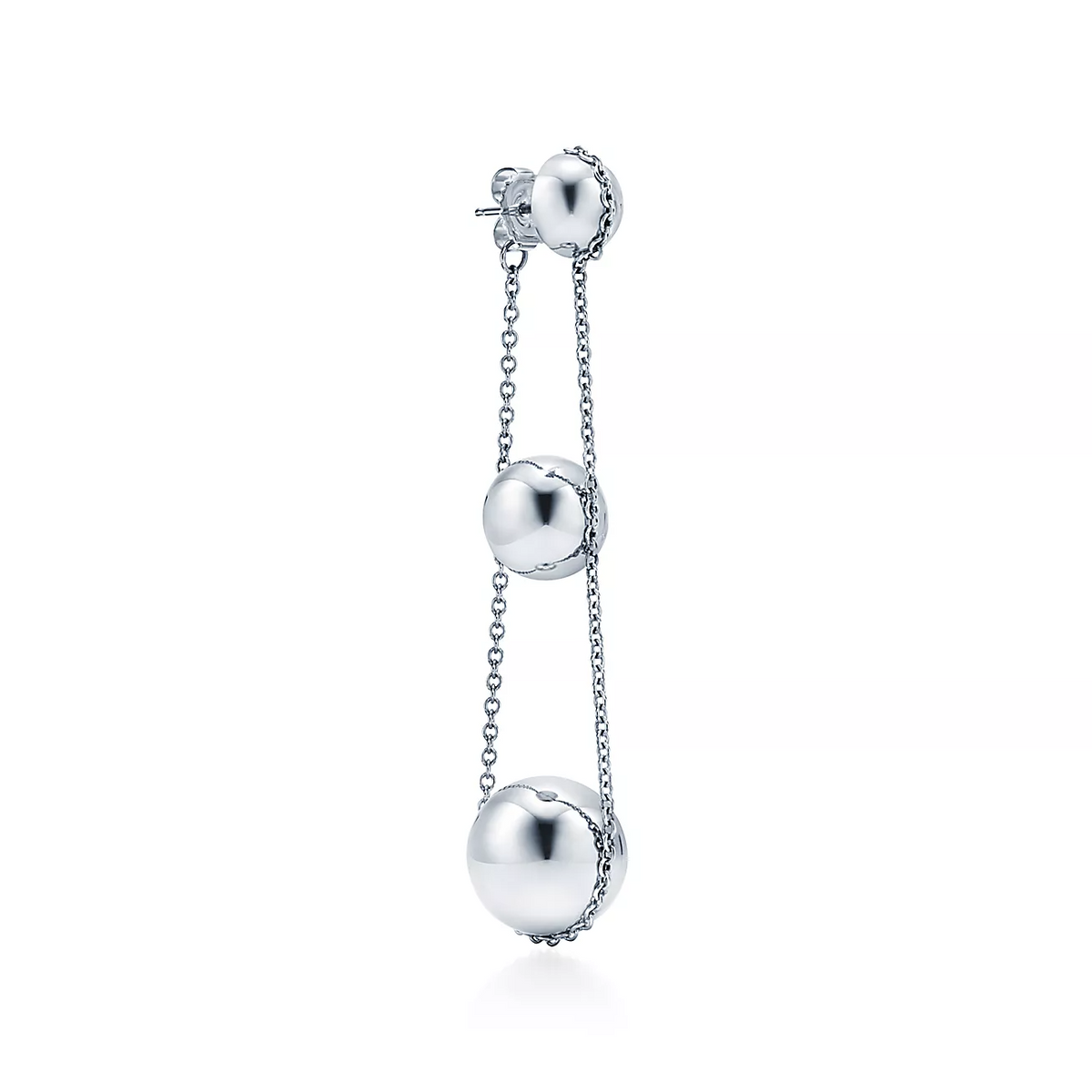 [⭐Veyra Jewels]TRIPLE DROP SILVER EARRINGS