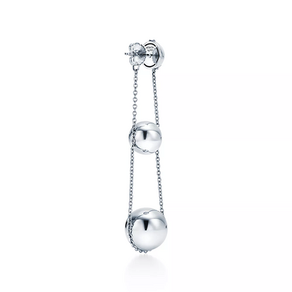 [⭐Veyra Jewels]TRIPLE DROP SILVER EARRINGS