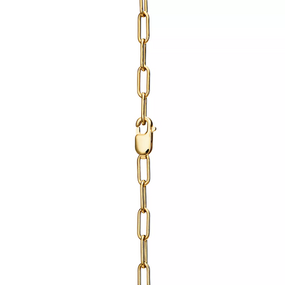 [⭐Veyra Jewels]LOCK NECKLACE MEDIUM PENDANT GOLD PAVED DIAMONDS