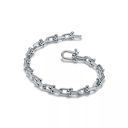 [⭐Veyra Jewels]HARDWEAR SMALL LINK 26 MOTIF SILVER BRACELET