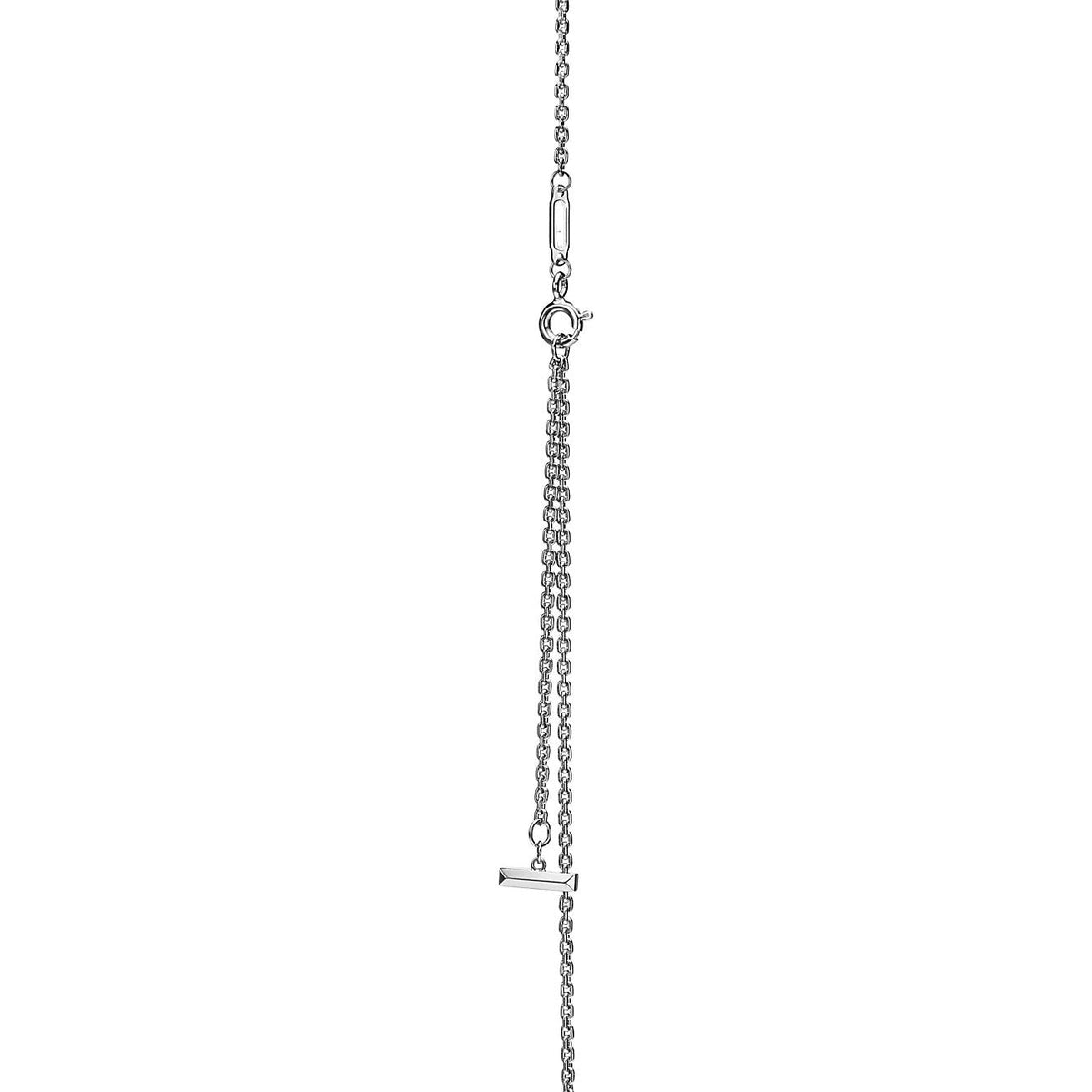 [⭐Veyra Jewels]T CIRCLE PENDENT SILVER NECKLACE