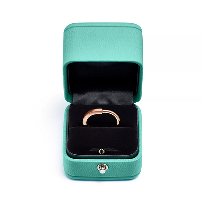 [⭐Veyra Jewels]LOCK RING PINK GOLD