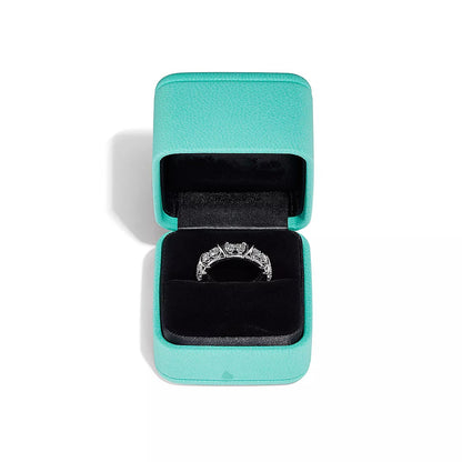 [⭐Veyra Jewels]SIXTEEN STONE SILVER RING