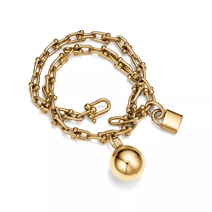 [⭐Veyra Jewels]HARDWEAR SMALL WRAP GOLD BRACELET