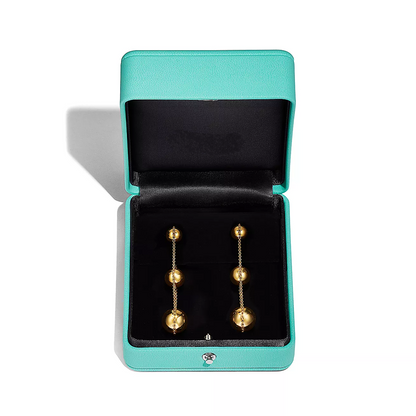 [⭐Veyra Jewels]TRIPLE DROP GOLD EARRINGS