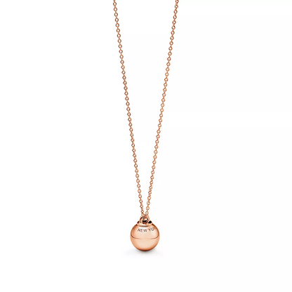 [⭐Veyra Jewels]BALL PENDANT 12.75MM NECKLACE