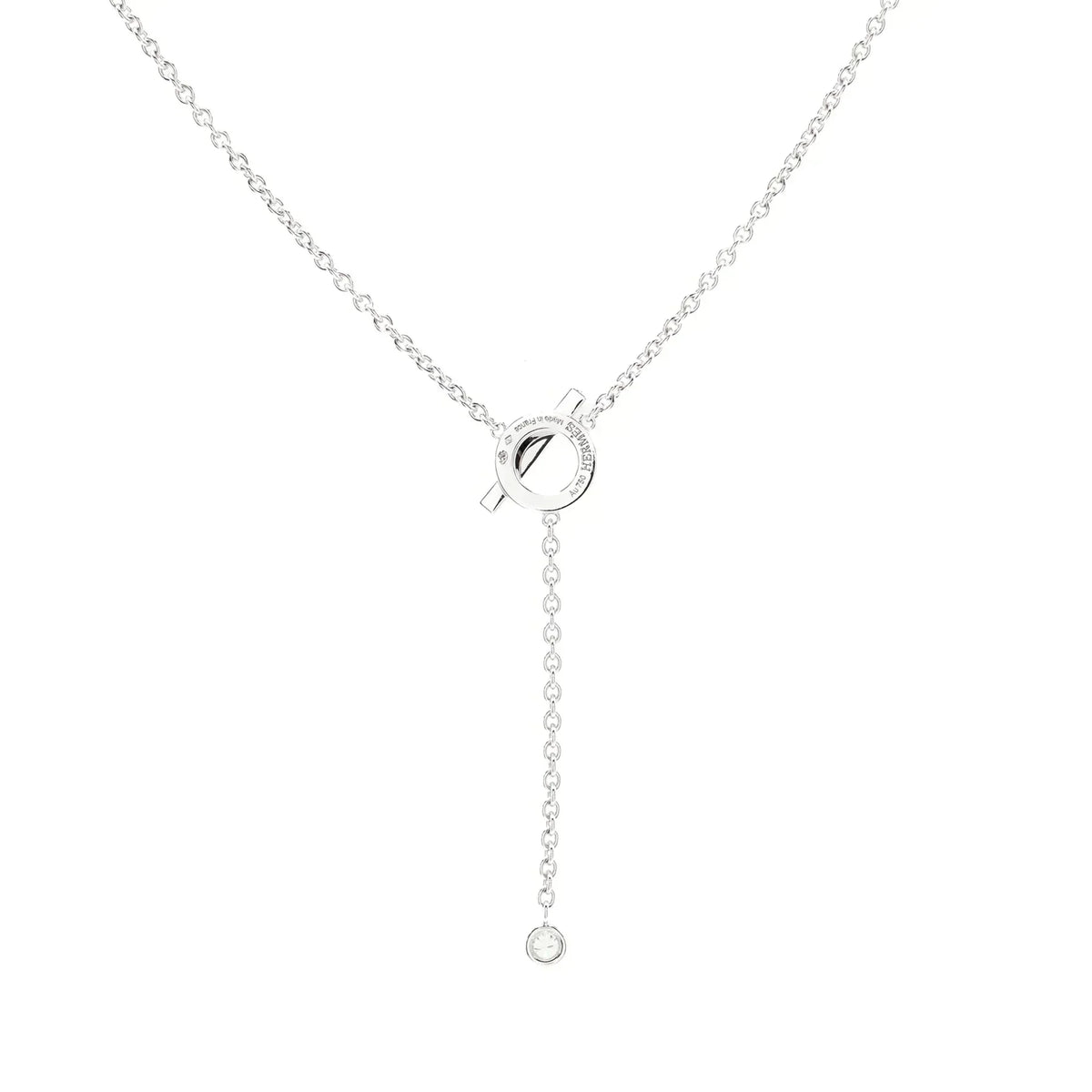 [⭐Veyra]FINESSE SILVER DIAMOND NECKLACE