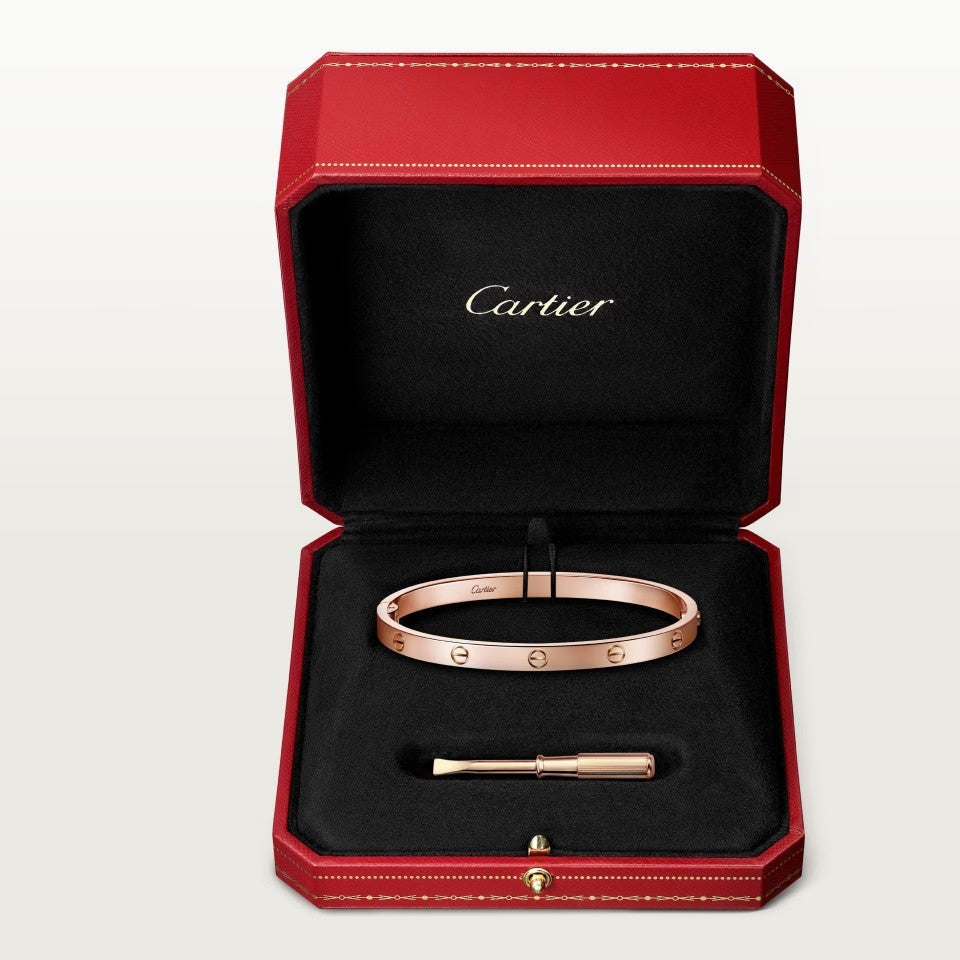 [⭐Veyra]LOVE BRACELET 4.8MM 4 DIAMONDS