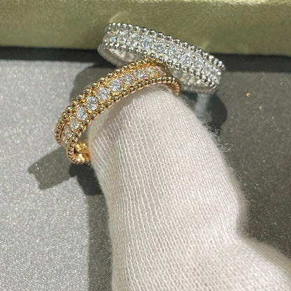 [⭐Veyra]PERLEE DIAMOND SILVER RING