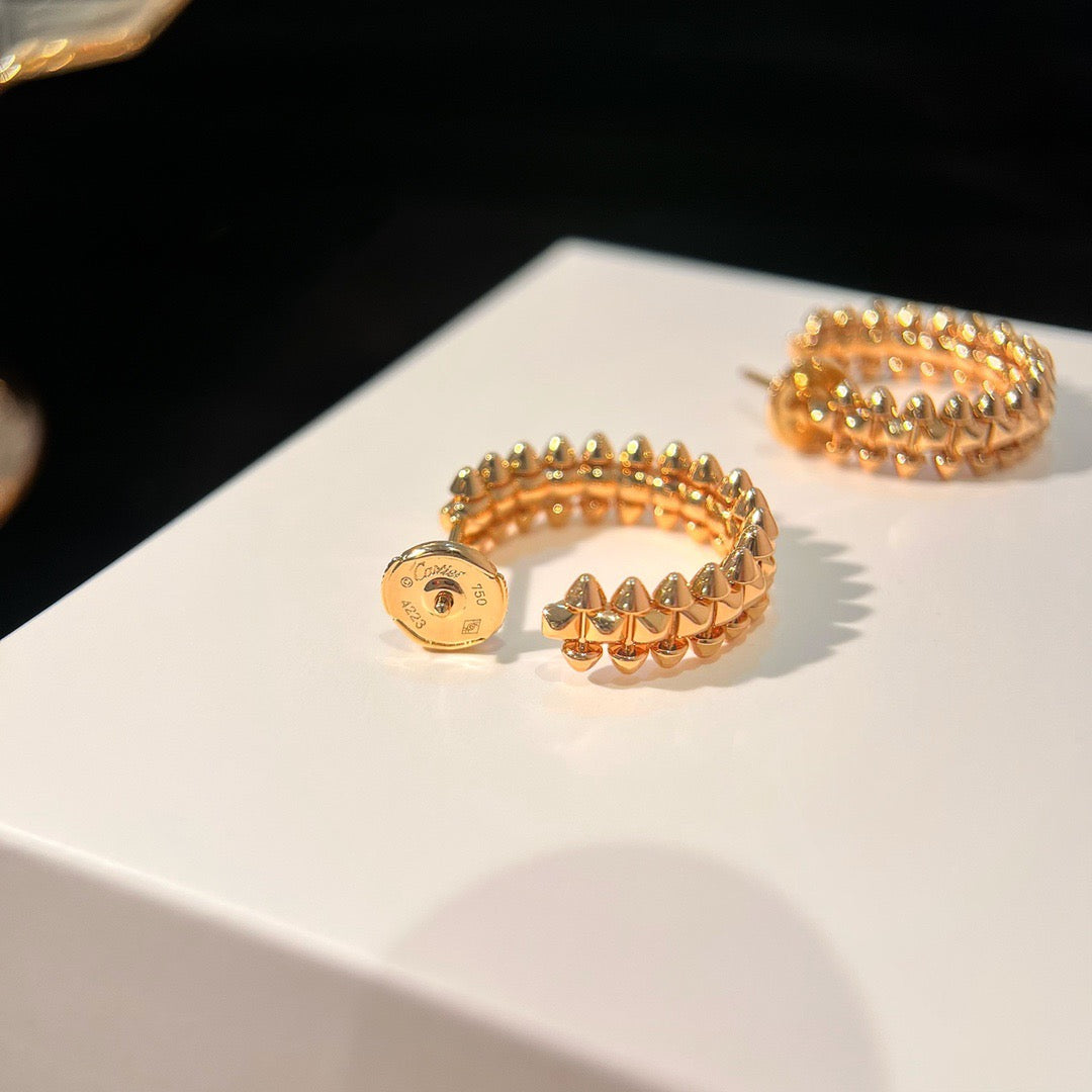 [⭐Veyra]CLASH SMALL HOOP EARRINGS