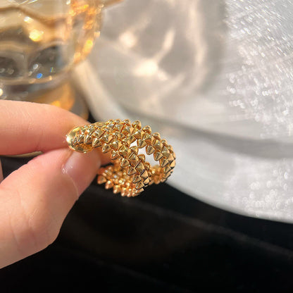 [⭐Veyra]CLASH SMALL HOOP EARRINGS