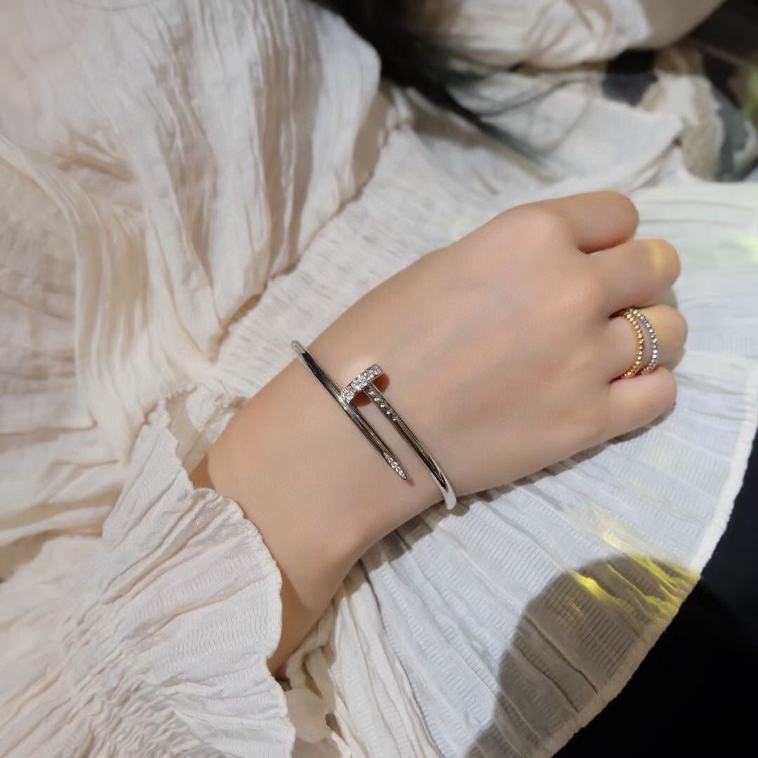 [⭐Veyra]JUSTE BRACELET 3.5MM DIAMONDS