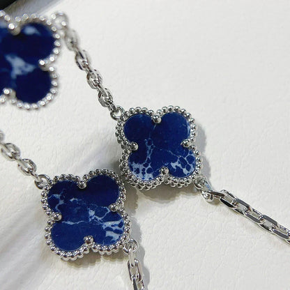 [⭐Veyra]CLOVER 5 MOTIF PIETERSITE BRACELET COLLECTION