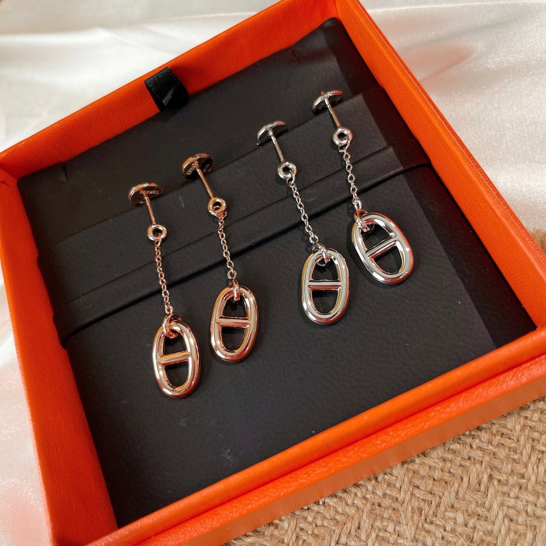 [⭐Veyra]CHAINE TASSEL EARRINGS