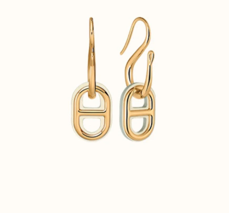 [⭐Veyra]HM O'MAILLON GOLD EARRINGS
