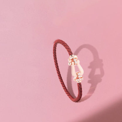 [⭐Veyra]FORCE 10 HALF DIAMOND PINK GOLD RED CORDERI LARGE AND MEDIUM MODEL