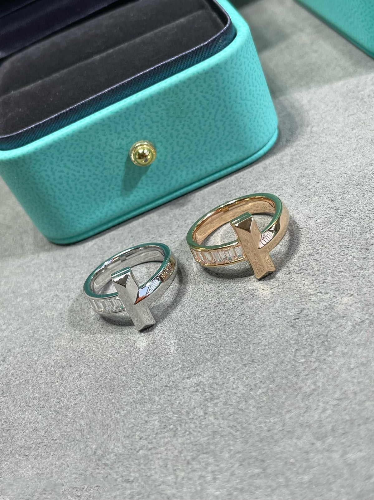 [⭐Veyra Jewels]T1 WIDE 4.5MM DIAMOND RING