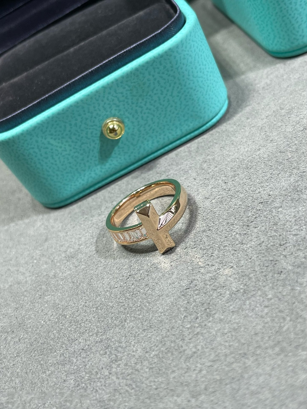 [⭐Veyra Jewels]T1 WIDE 4.5MM DIAMOND RING