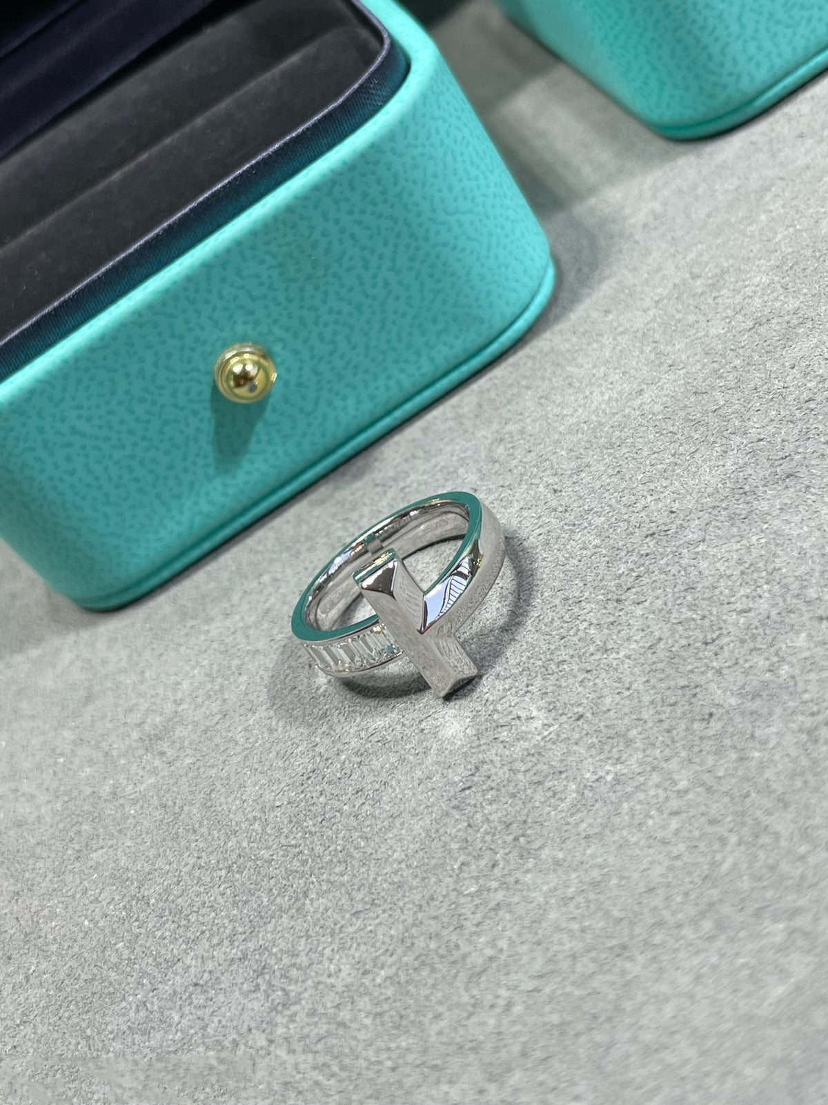 [⭐Veyra Jewels]T1 WIDE 4.5MM DIAMOND RING