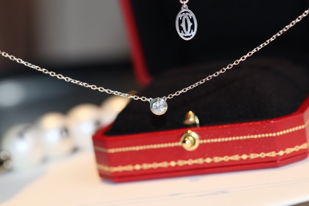 [⭐Veyra]DAMOUR DIAMOND NECKLACE
