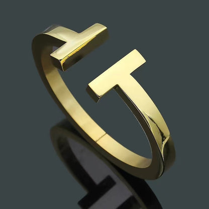 [⭐Veyra Jewels]T SQUARE OPEN BRACELET