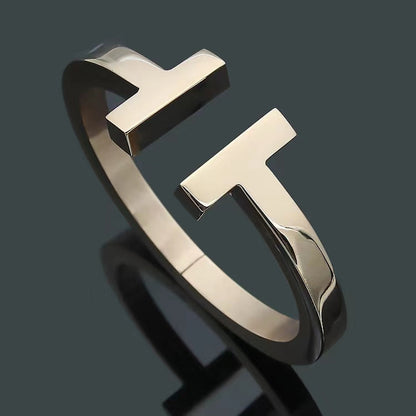 [⭐Veyra Jewels]T SQUARE OPEN BRACELET