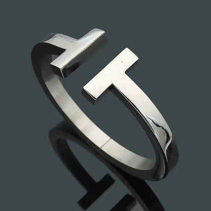 [⭐Veyra Jewels]T SQUARE OPEN BRACELET