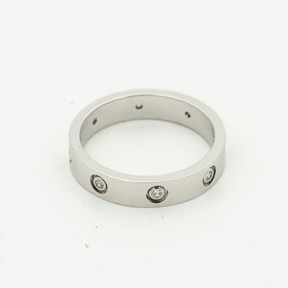 [⭐Veyra]LOVE RING 3.6MM 8 DIAMONDS