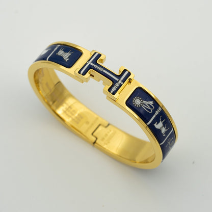 [⭐Veyra]H BRACELET BLUE CERAMIC