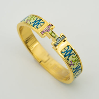 [⭐Veyra]H BRACELET BEIGE MULTICOLOR