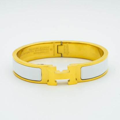 [⭐Veyra]H WHITE BRACELET
