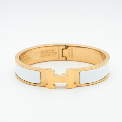 [⭐Veyra]H WHITE BRACELET