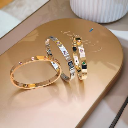 [⭐Veyra] 2026 RAINBOW LOVE BRACELET 6.1MM  10 DIAMONDS