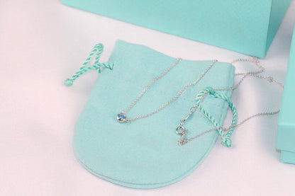 [⭐Veyra Jewels]ELSA PERETTI SERIES SINGLE DIAMOND SIMPLE NECKLACE