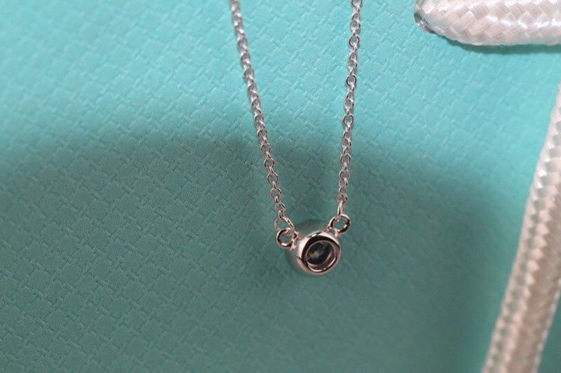 [⭐Veyra Jewels]ELSA PERETTI SERIES SINGLE DIAMOND SIMPLE NECKLACE